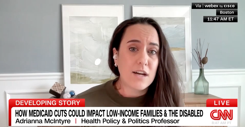 Adrianna McIntyre appears on CNN.